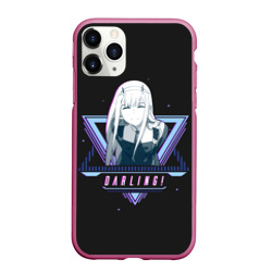 Чехол для iPhone 11 Pro Max матовый Darling Zero Two star