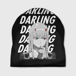 Шапка 3D Daling Zero Two monochrome