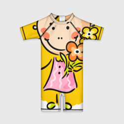 Детский купальный костюм 3D Мама