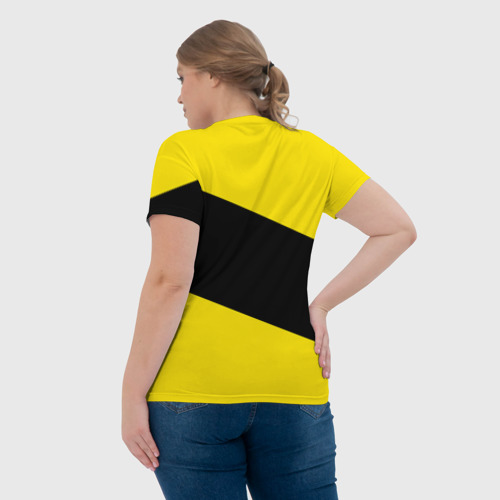 Женская футболка 3D Питтсбург Пингвинз, цвет 3D печать - фото 7
