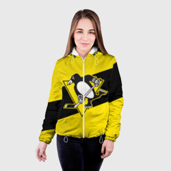 Женская куртка 3D Питтсбург Пингвинз - фото 2
