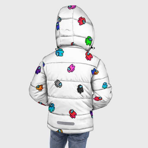 Зимняя куртка для мальчиков 3D Among Us, цвет красный - фото 4