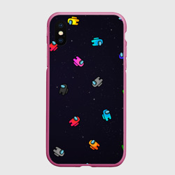 Чехол для iPhone XS Max матовый Among Us