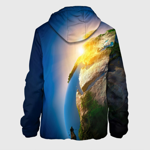 Мужская куртка 3D Планета Земля, цвет 3D печать - фото 2