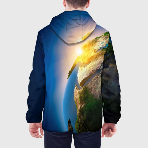 Мужская куртка 3D Планета Земля, цвет 3D печать - фото 5