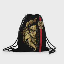 Киргизия - золотой лев – Рюкзак-мешок 3D с принтом купить со скидкой в -25%