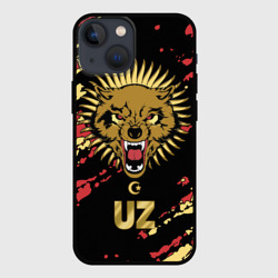 Узбекистан - агрессивный волк – Чехол для iPhone 13 mini с принтом купить