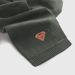 Supergirl – Шарф с вышивкой с принтом купить
