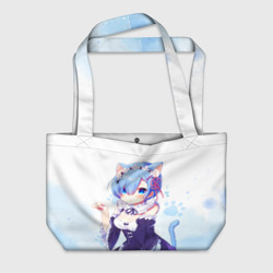 Пляжная сумка 3D Re:Zero, Рем