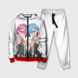 Детский костюм 3D Re:Zero, Рам и Рем