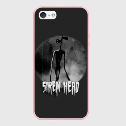 Чехол для iPhone 5/5S матовый Сиреноголовый