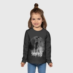 Детский лонгслив 3D Сиреноголовый - фото 2