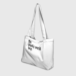 Пляжная сумка 3D Пластмассовый мир победил - фото 2
