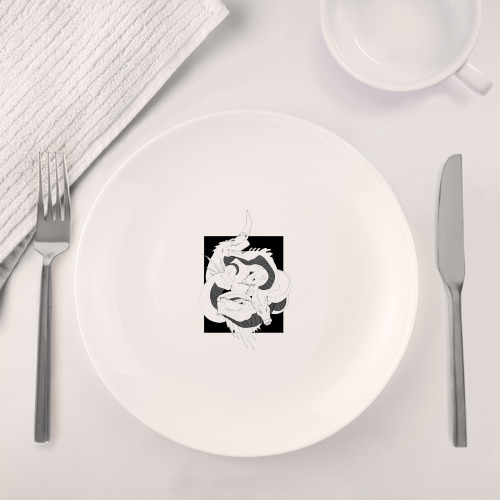 Набор: тарелка + кружка Клубок Драконов - фото 4