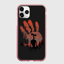 Чехол для iPhone 11 Pro Max матовый Сиреноголовый