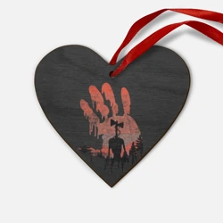 Деревянная игрушка Сердце Сиреноголовый