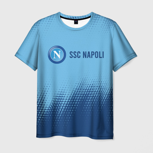 Мужская футболка 3D SSC NAPOLI / Наполи, цвет 3D печать