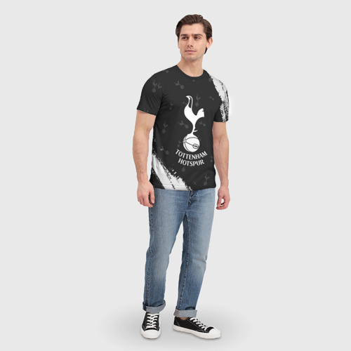 Мужская футболка 3D Tottenham Hotspur Тоттенхэм, цвет 3D печать - фото 5