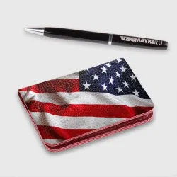 Картхолдер с принтом США USA - фото 2