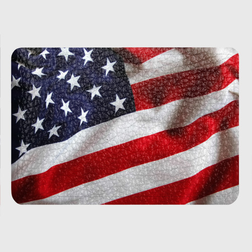 Картхолдер с принтом США USA, цвет красный - фото 4