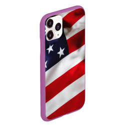 Чехол для iPhone 11 Pro Max матовый США USA - фото 2