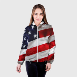 Женская куртка 3D США USA - фото 2