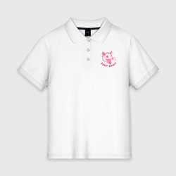 Женское поло хлопок Dont panic