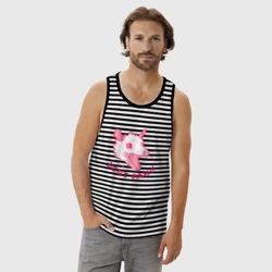 Мужская майка хлопок Dont panic - фото 2