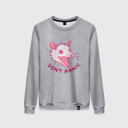 Женский свитшот хлопок Dont panic