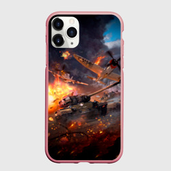 Чехол для iPhone 11 Pro Max матовый Танк