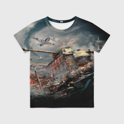 Детская футболка 3D Танк