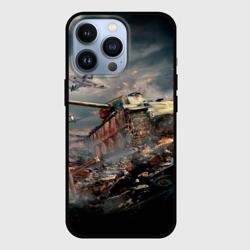 Чехол для iPhone 13 Pro Танк