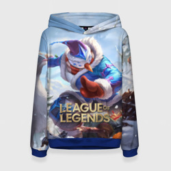 Женская толстовка 3D League of Legends мастер Йи