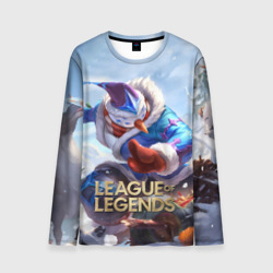 Мужской лонгслив 3D League of Legends мастер Йи