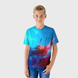 Детская футболка 3D Танк - фото 2