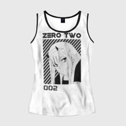 Женская майка 3D Zero Two