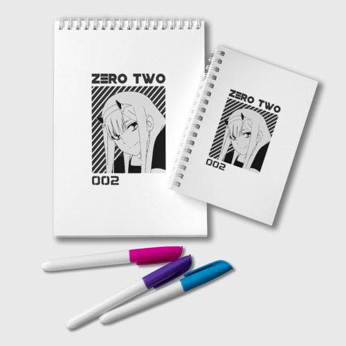 Блокнот Zero Two, цвет точка