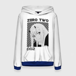 Женская толстовка 3D Zero Two