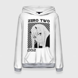 Женская толстовка 3D Zero Two