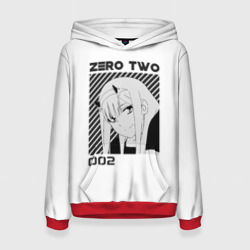 Женская толстовка 3D Zero Two