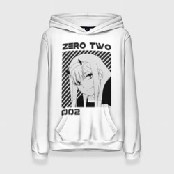 Женская толстовка 3D Zero Two