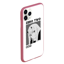 Чехол для iPhone 11 Pro Max матовый Zero Two - фото 2