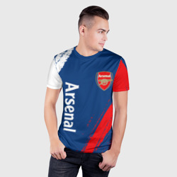 Мужская футболка 3D Slim Arsenal Арсенал - фото 2