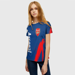 Женская футболка 3D Arsenal Арсенал - фото 2