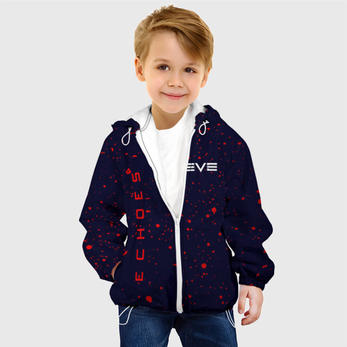 Детская куртка 3D EVE ECHOES / ИВ ЭХО, цвет белый - фото 3