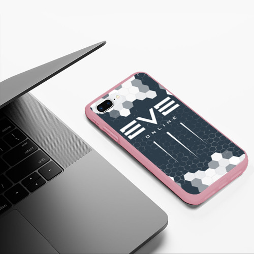 Чехол для iPhone 7Plus/8 Plus матовый с принтом EVE ONLINE / ИВ ОНЛАЙН, фото #5