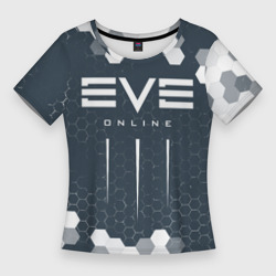 Женская футболка 3D Slim EVE online Ив онлайн