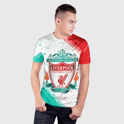 Мужская футболка 3D Slim Liverpool Ливерпуль - фото 2