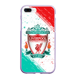 Чехол для iPhone 7Plus/8 Plus матовый Liverpool Ливерпуль