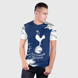 Мужская футболка 3D Slim Tottenham Hotspur Тоттенхэм - фото 2